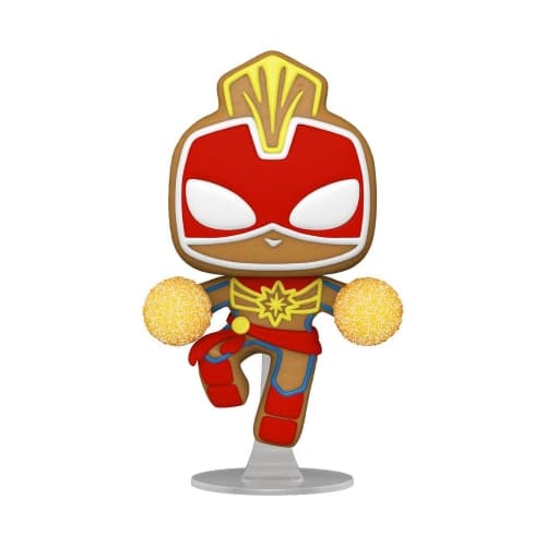 Funko Pop Marvel 936 - Gingerbread Captain Marvel - 2