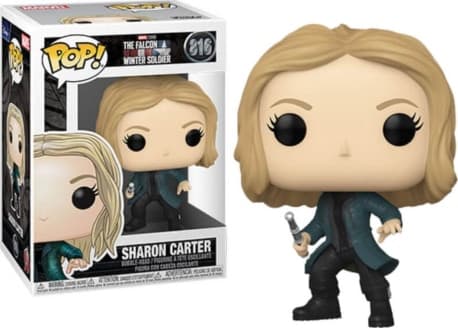 Funko Pop The Falcon And Winter Soldier 816 - Sharon Carter - 2