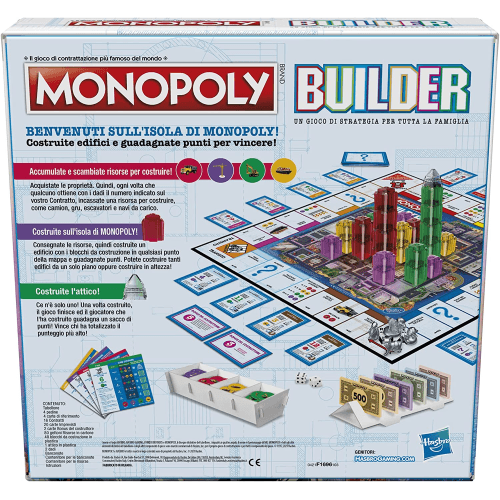 Hasbro Monopoly Builder Gioco Da Tavolo - 6