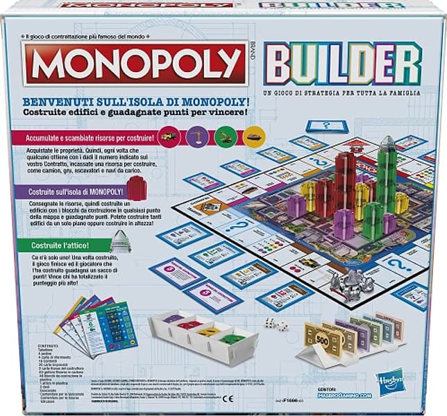 Hasbro Monopoly Builder Gioco Da Tavolo in Giochi di società Prezzo Bomba Store - Casalnuovo di Napoli, commercioVirtuoso.it