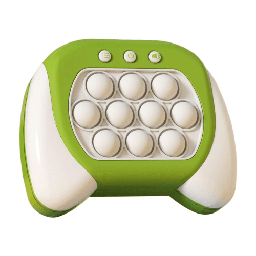 Popp It Elettrico Con Luci E Suoni - Game Console Series Verde - 3