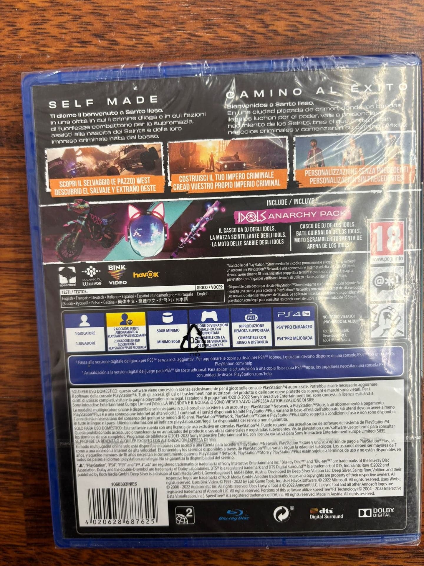 Saints Row Day-One Edition PS4/PS5 IT/ES - 8