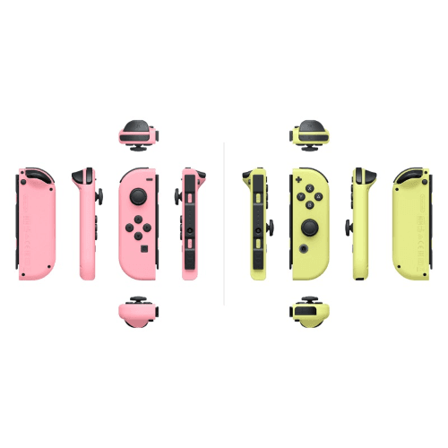 Joy-Con Pair Rosa Pastello/Giallo Pastello Coppia Switch - 3
