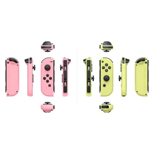 Joy-Con Pair Rosa Pastello/Giallo Pastello Coppia Switch - 3