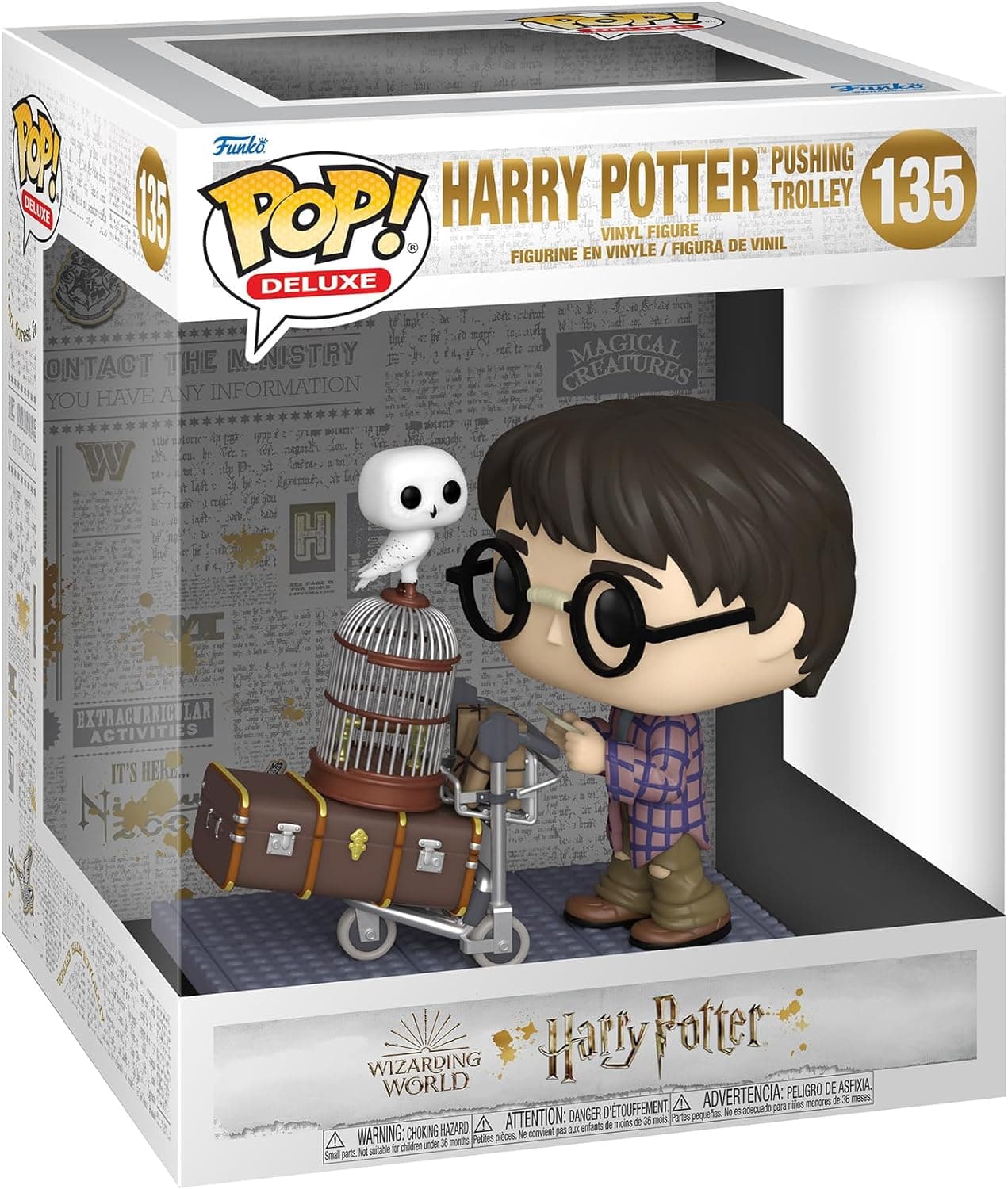Funko Pop Harry Potter 135 - Harry Potter Pushing Trolley - 4