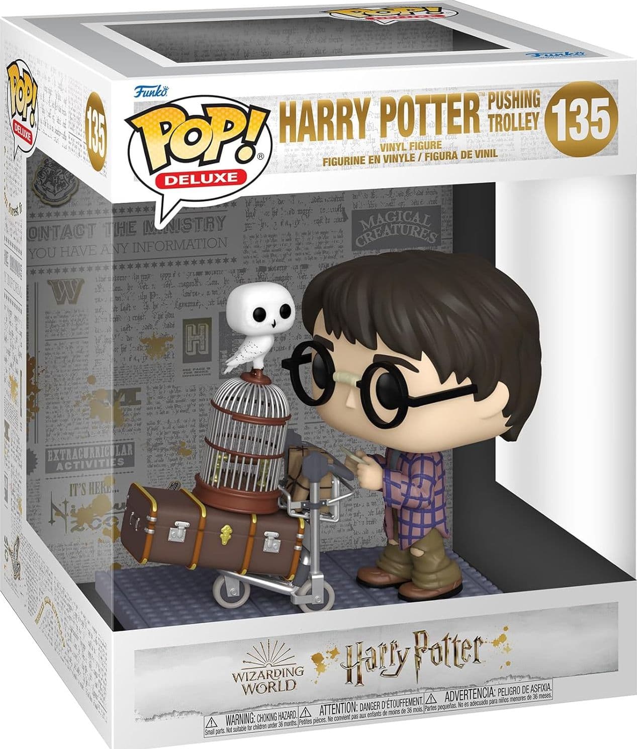 Funko Pop Harry Potter 135 - Harry Potter Pushing Trolley - 3