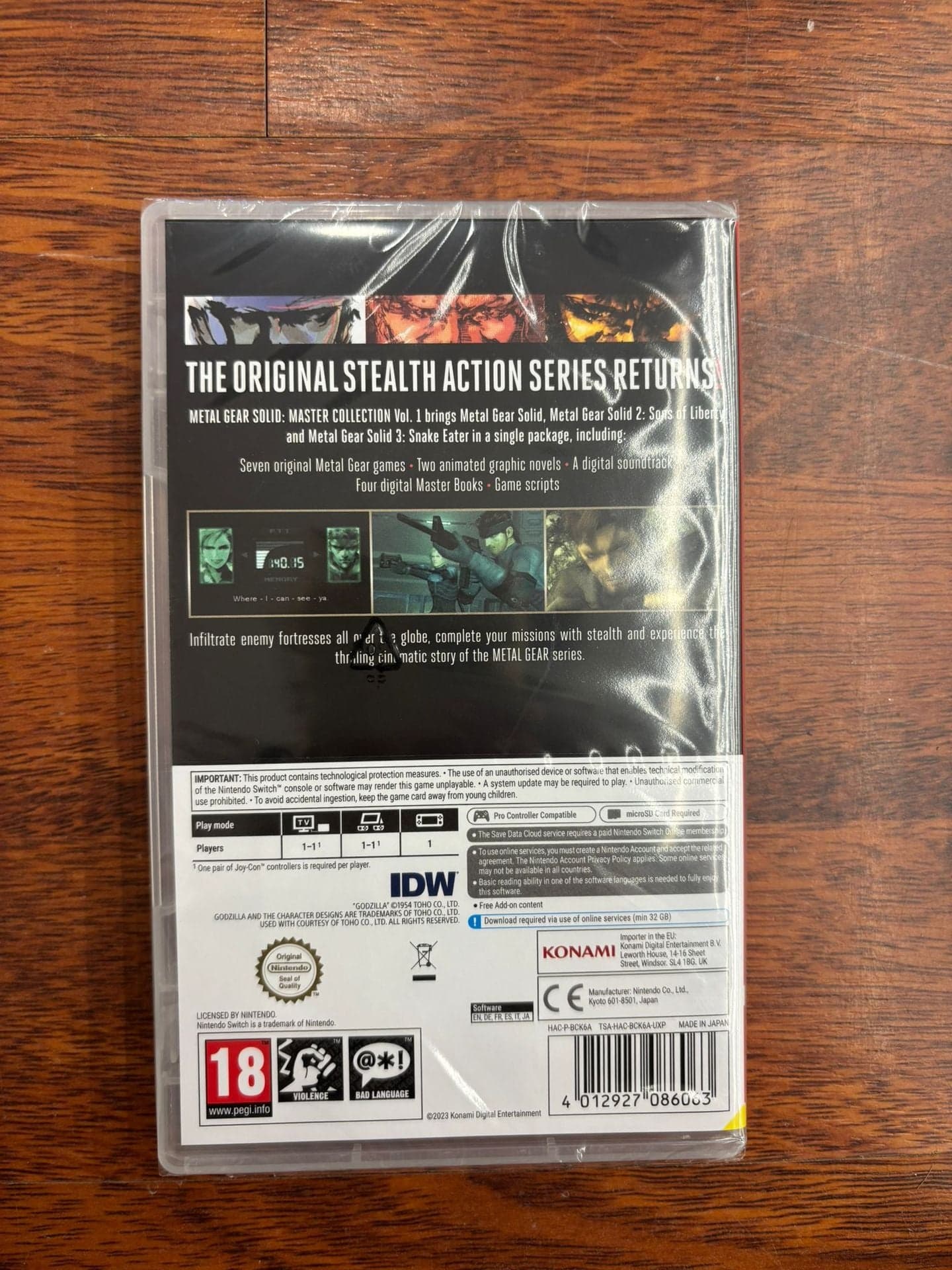 Metal Gear Solid Master Collection Vol.1 Dayone Edition Switch UK - 7