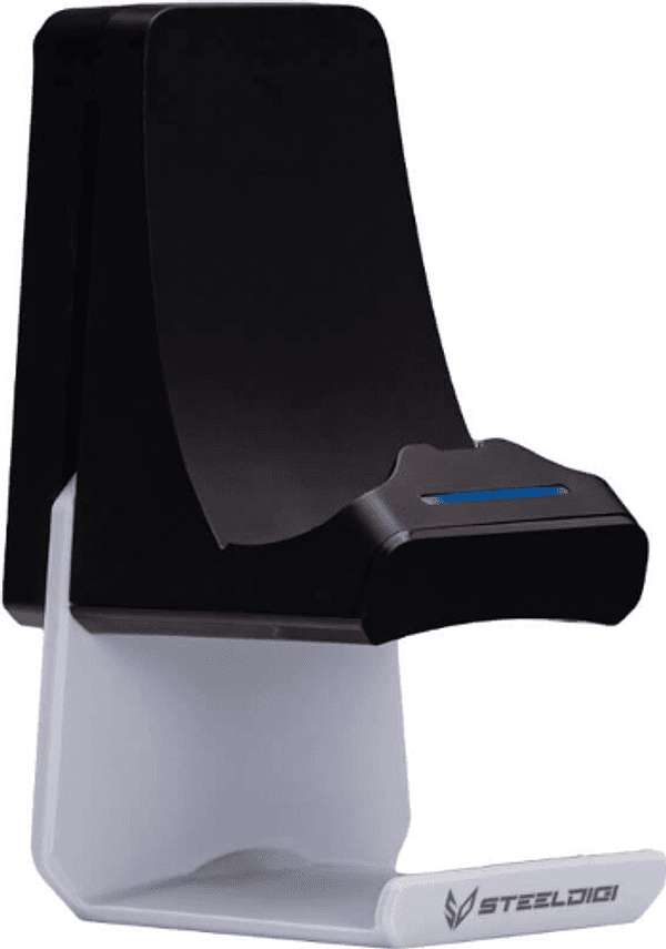 Ricarica Dualsense PS5 e Gancio Cuffie Steeldigi Hc01W B/W – moderno