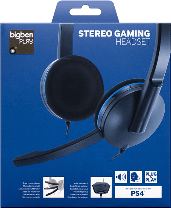 Big Ben Cuffie Wired PS4 – moderno