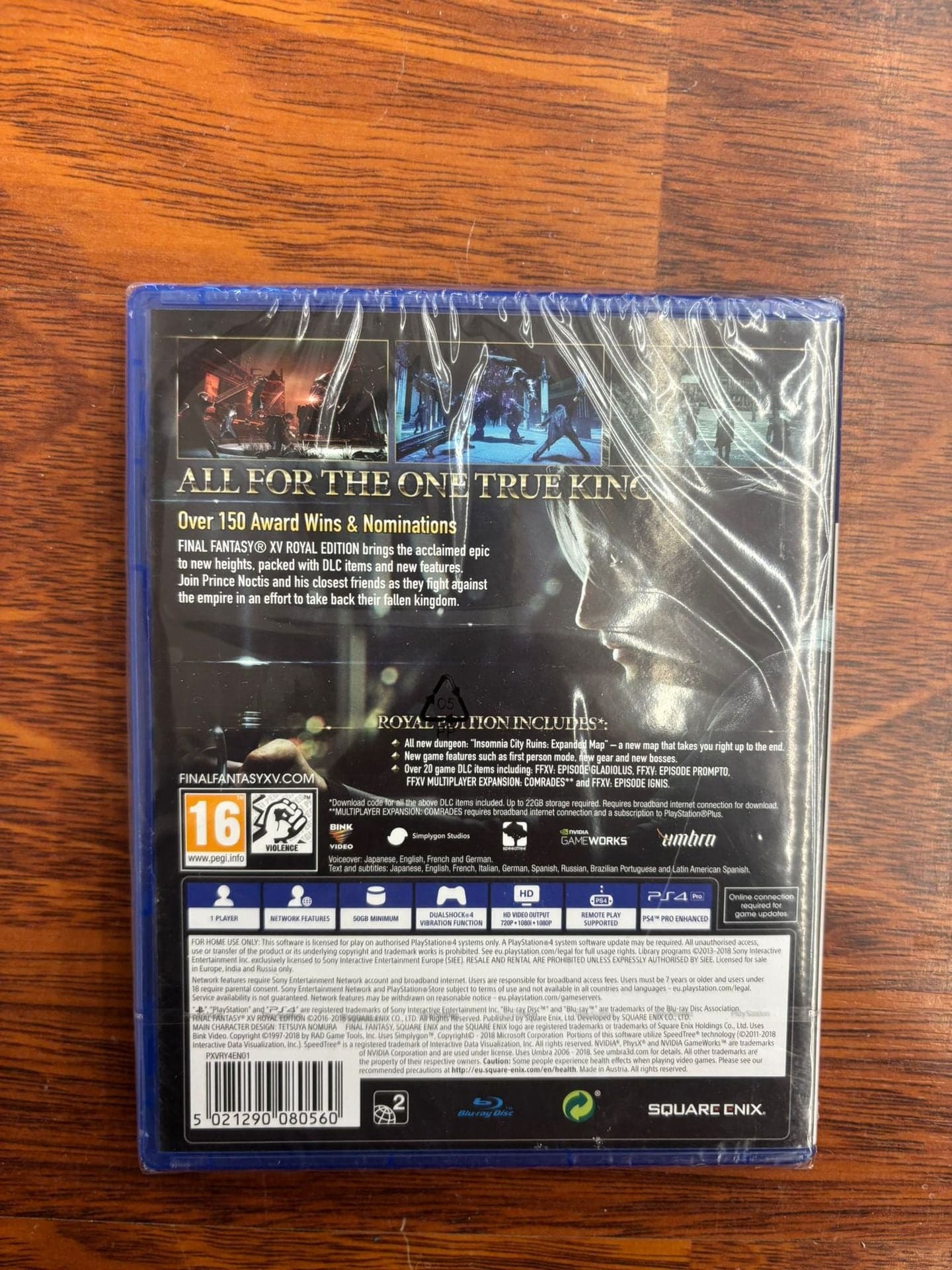 Final Fantasy Xv Royal Edition PS4 UK – Square Enix – giocattolo