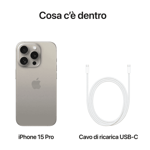 Apple Iphone 15 Pro 256Gb Titanio Naturale EU - 9