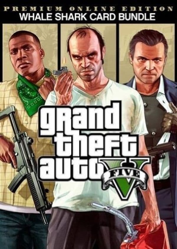 Digital Grand Theft Auto V Premium Edition Online (Gta V) + Whale Shark Card Pc Global
