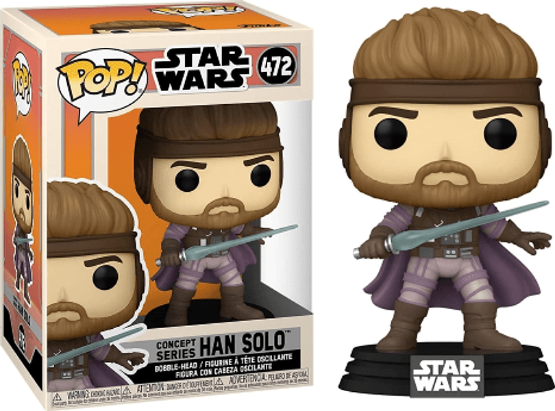 Funko Pop Star Wars 472 - Concept Series Han Solo
