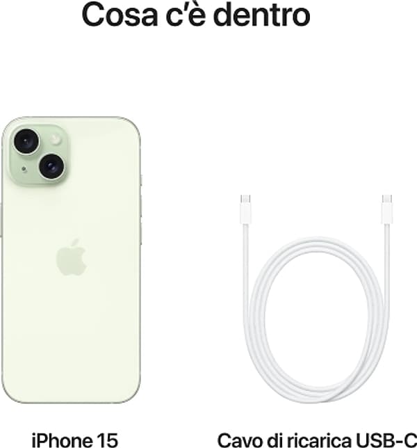Apple Iphone 15 128Gb Verde Green EU in Cellulari e Smartphone Prezzo Bomba Store - Casalnuovo di Napoli, commercioVirtuoso.it