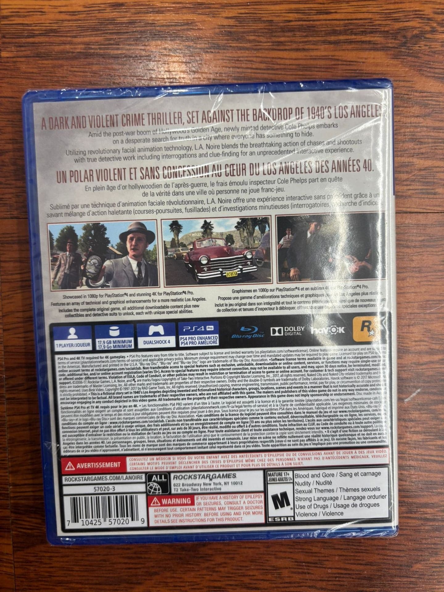 L.A. Noire PS4 UK/FR - 8