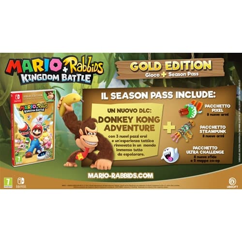 Mario & Rabbids Kingdom Battle Gold Edition Switch UK Digital Key - 2