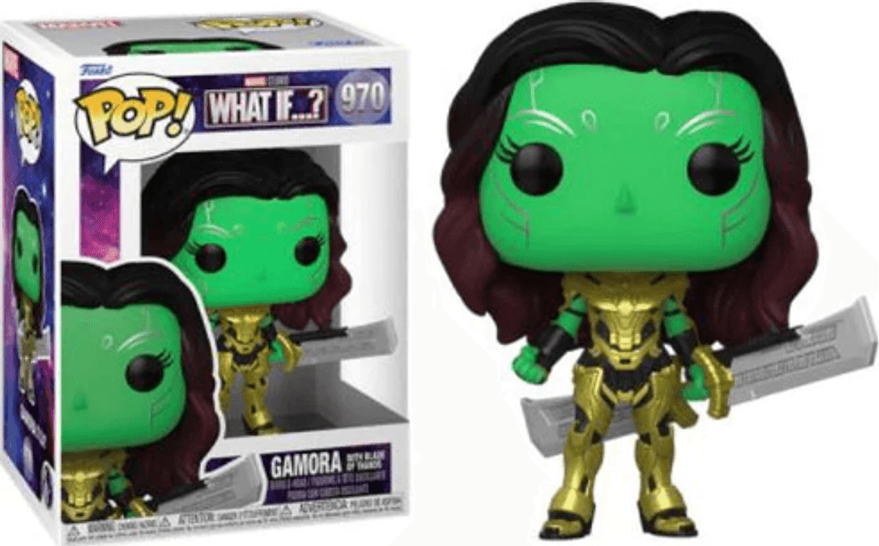 Funko Pop Marvel What If... ? 970 - Gamora With Blade Of Thanos – verde