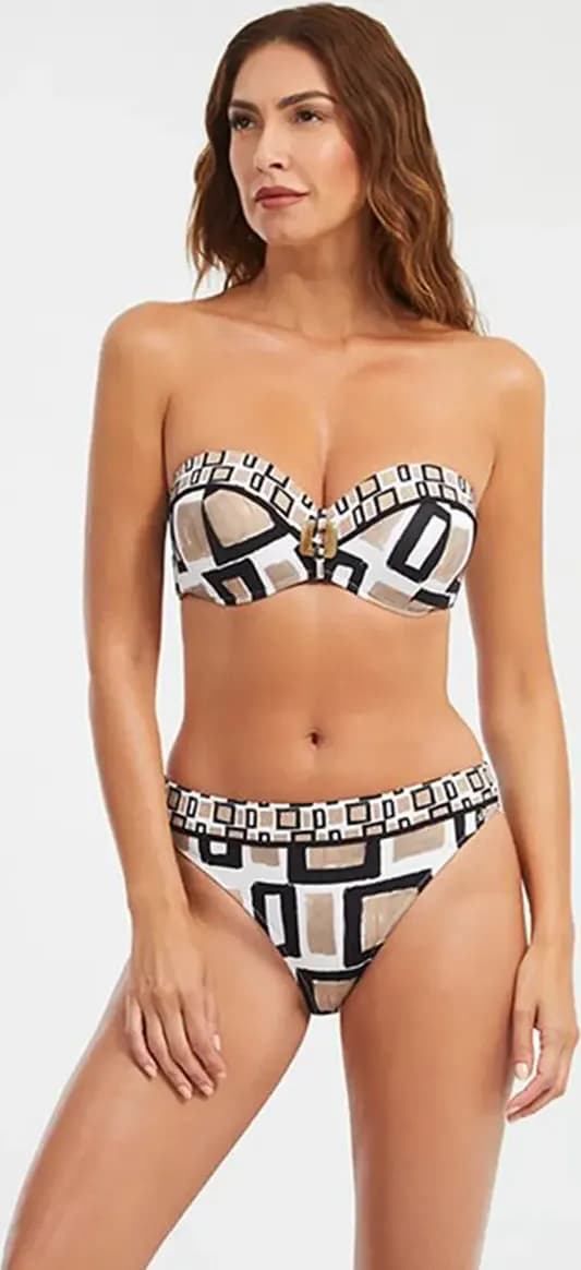 NURIA FERRER | Bikini fascia e slip coppa C Geo – 46 – maglia