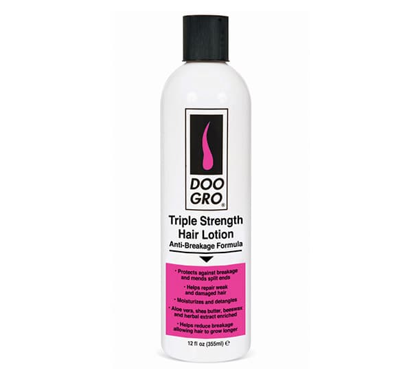 DOO GRO TRIPLE STRENGTH HAIR LOTION ANTI BREAKAGE FORMULA 335ML PER CAPELLI – rosa