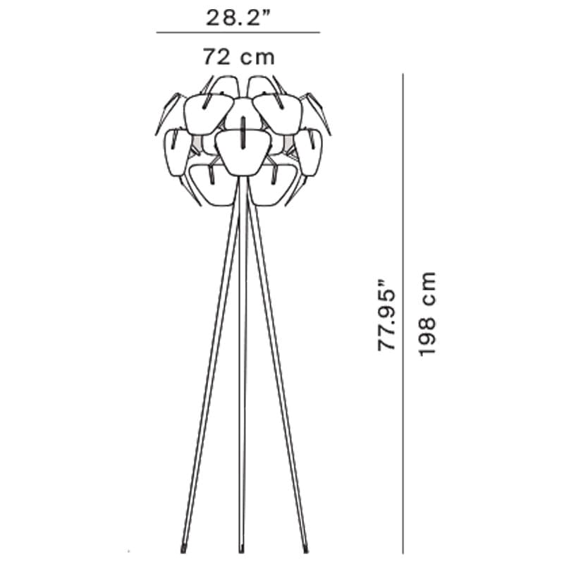 Luceplan Hope D66/18td Lampada da Terra - 2