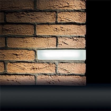 Lampada da parete ad incasso LED Simes Brick Light - 2