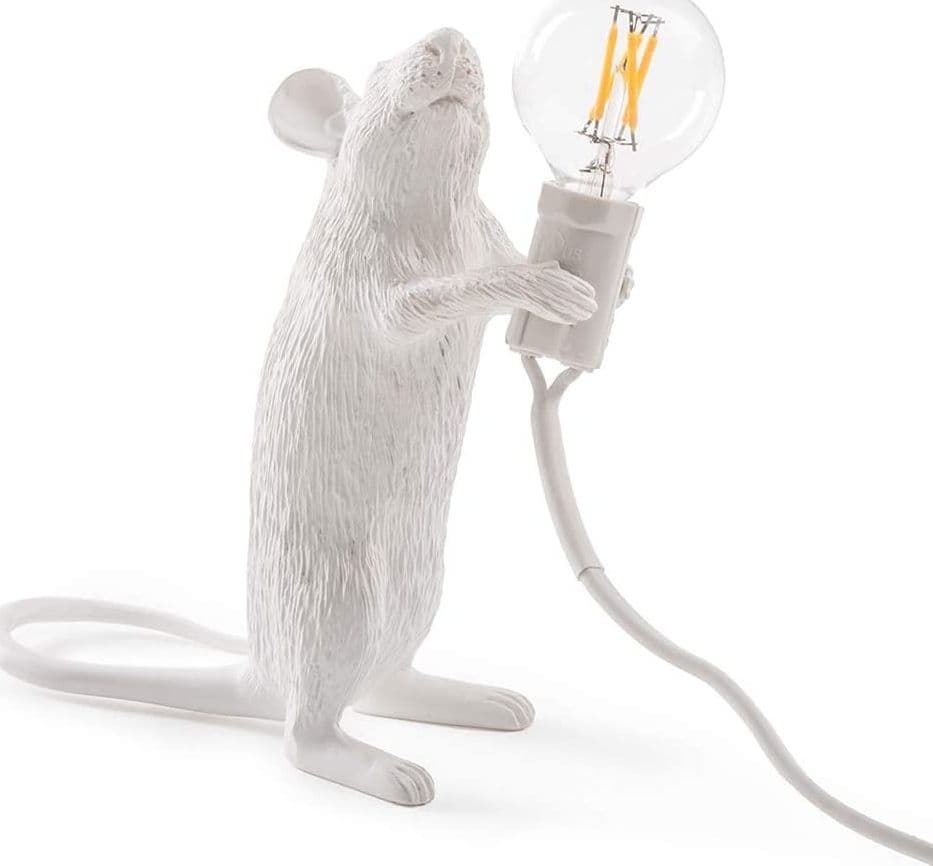 Lampada da appoggio Seletti Mouse Step Standing Lamp white - 2