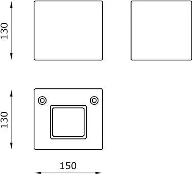Buzzi & Buzzi Nuss Lampada LED da esterno IP65 - 5