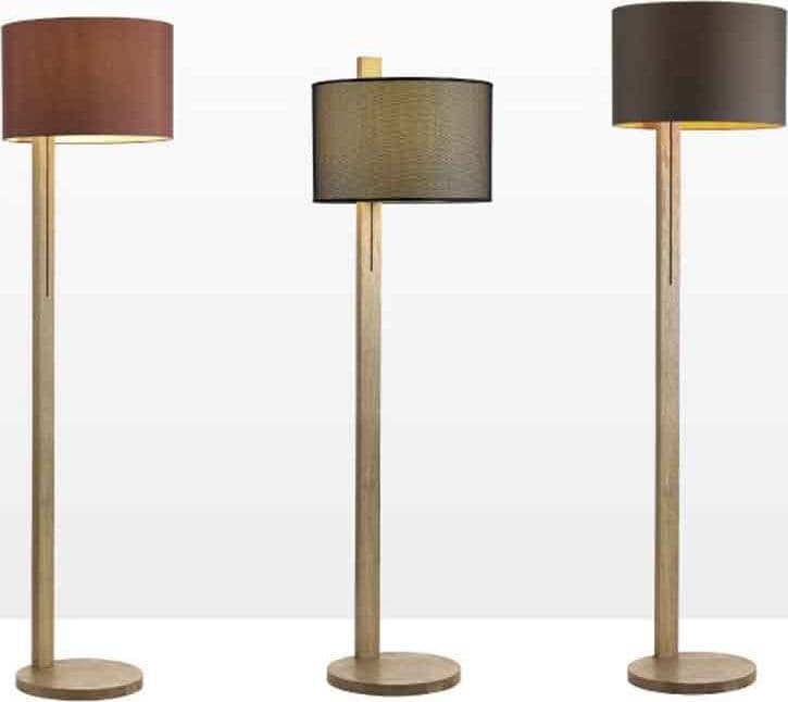 Pan International Piantana Shade in legno – Bordeaux – moderno