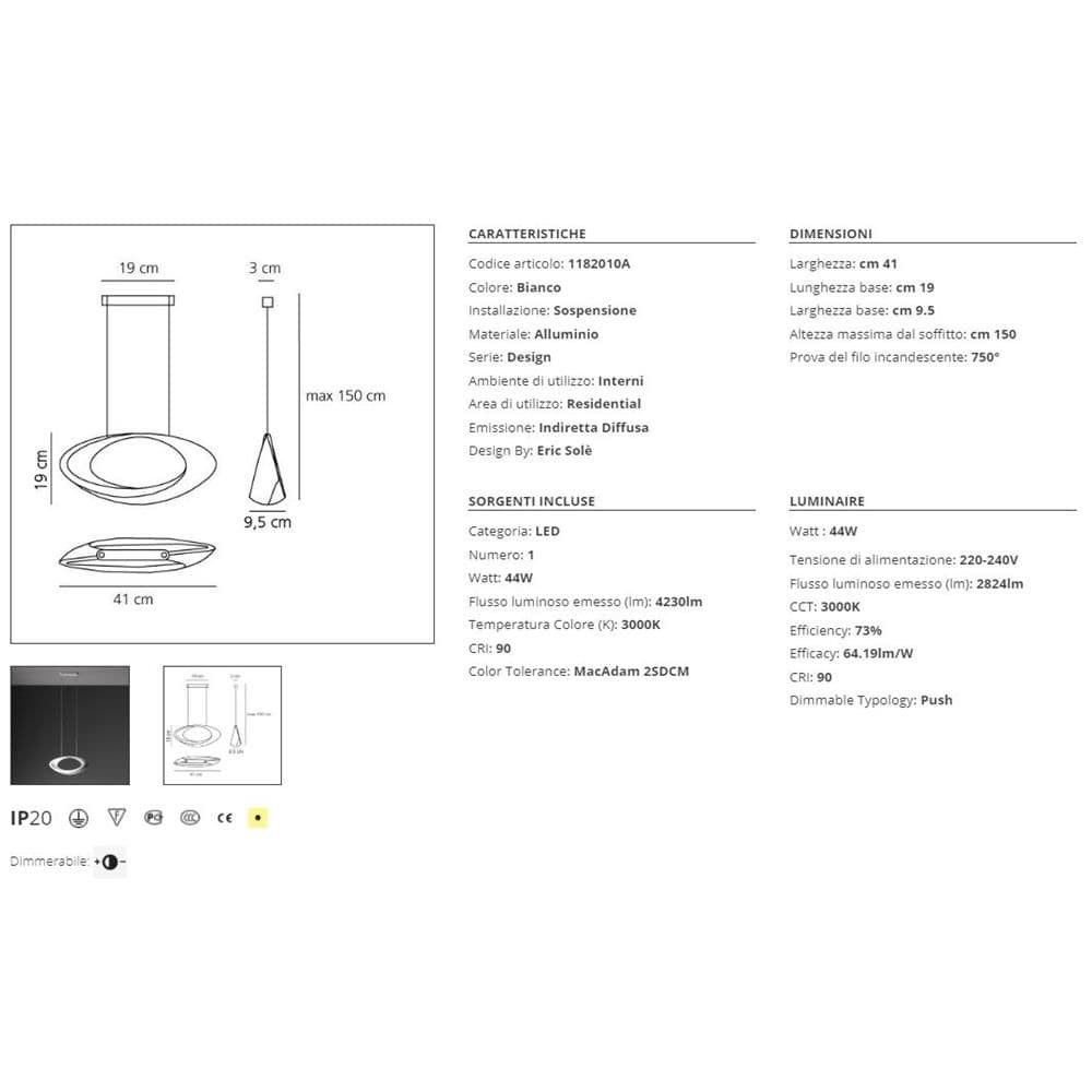 Artemide Cabildo Led Lampada a Sospensione - 2