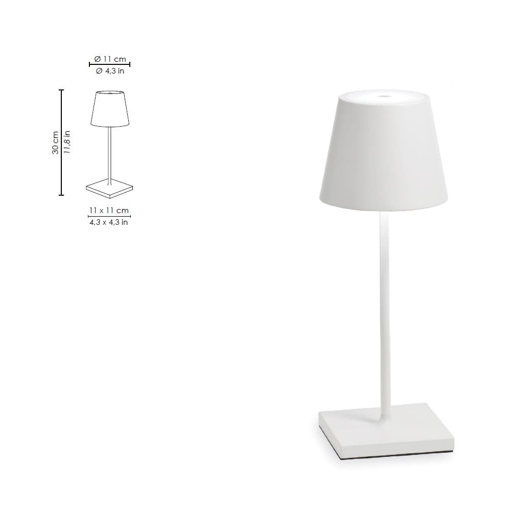 Zafferano Poldina Pro Mini- Lampada da Tavolo - 27