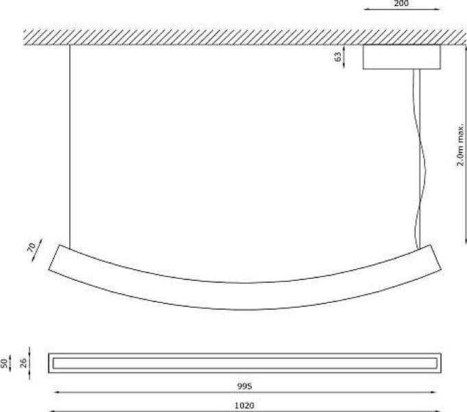 Buzzi & Buzzi Zen Lampada LED a sospensione - 2