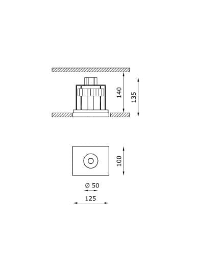 Buzzi & Buzzi Genius Curve Faretto LED da incasso - 3
