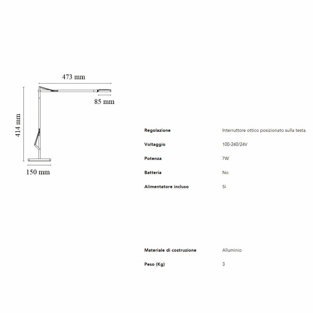 Flos Kelvin Edge Base Lampada da Tavolo - 6