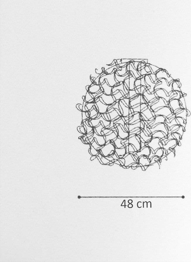 Lampada da parete o soffitto Icone SALSOLA 48P - 2