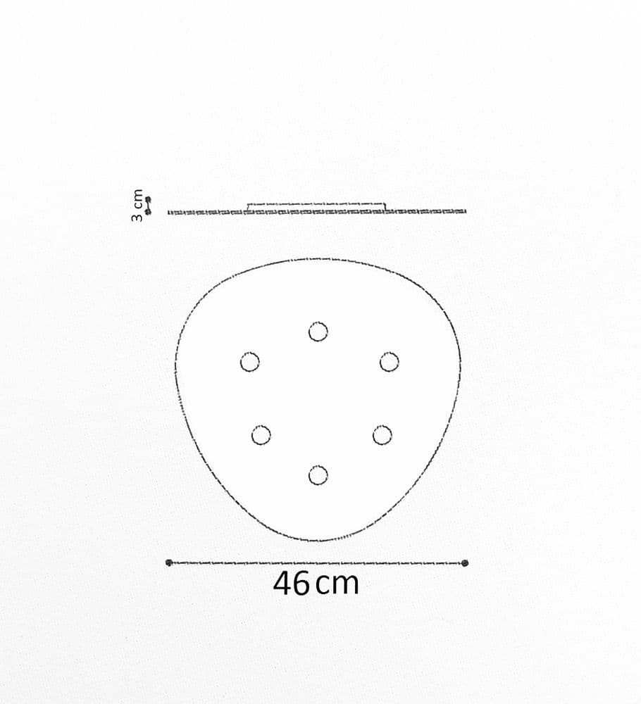 Lampada da soffitto Icone SCUDO 6 - 2