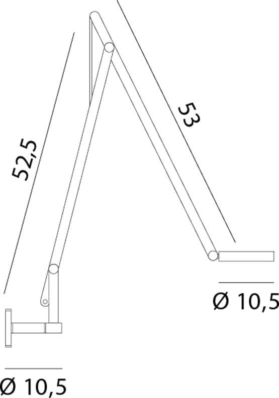 Rotaliana  String W1 Lampada da Parete - 2