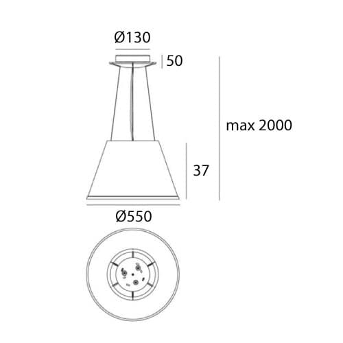 Artemide Choose Mega Lampada a Sospensione - 4