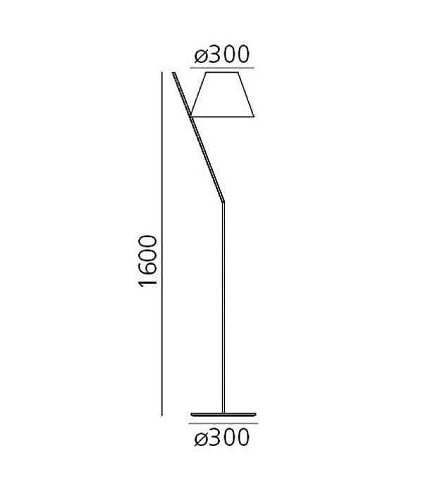 Lampada da terra Artemide La Petite Floor - Bianco - 2