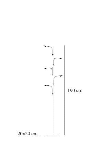 Lampada da terra Catellani & Smith Wa Wa F - 2