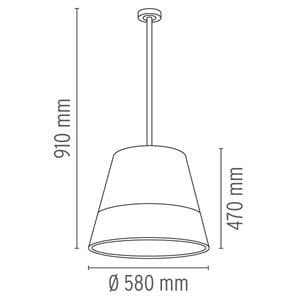 Flos Romeo Outdoor C3 (91cm) Lampada a sospensione - 3
