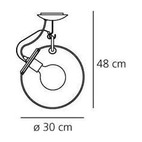 Artemide Miconos cromo lucido - 2