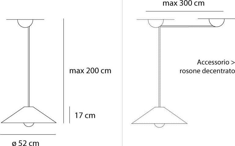 Artemide Aggregato cono ø 530 bianco - 2