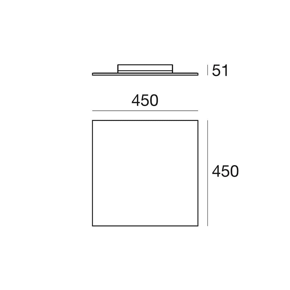 Lampada da soffitto Linea Light  Dublight LED (medium) - 3
