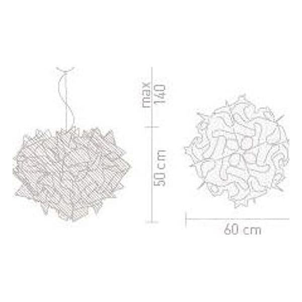 Lampada a Sospensione Slamp Veli Prisma Large - 2