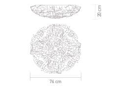 Lampada Soffitto-Parete Slamp Veli Large - 4