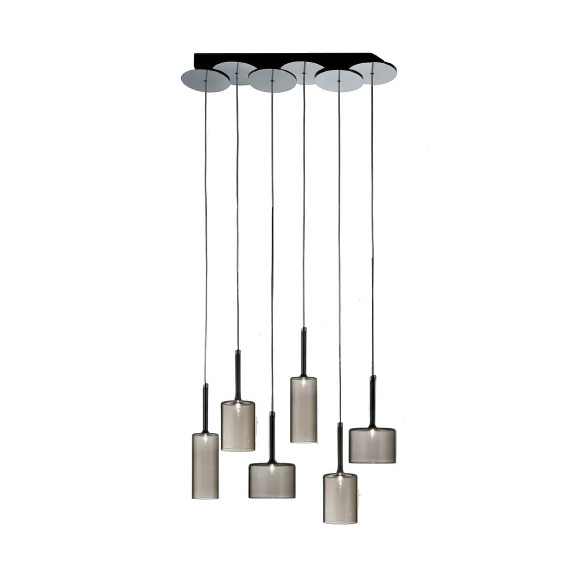 Lampada a sospensione Axo Light Sp Sillray 6 luci - 4