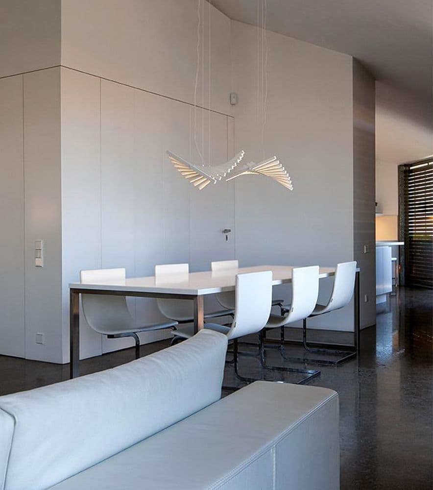 Lampada a sospensione Vibia Rhythm horizontal 93cm - 3