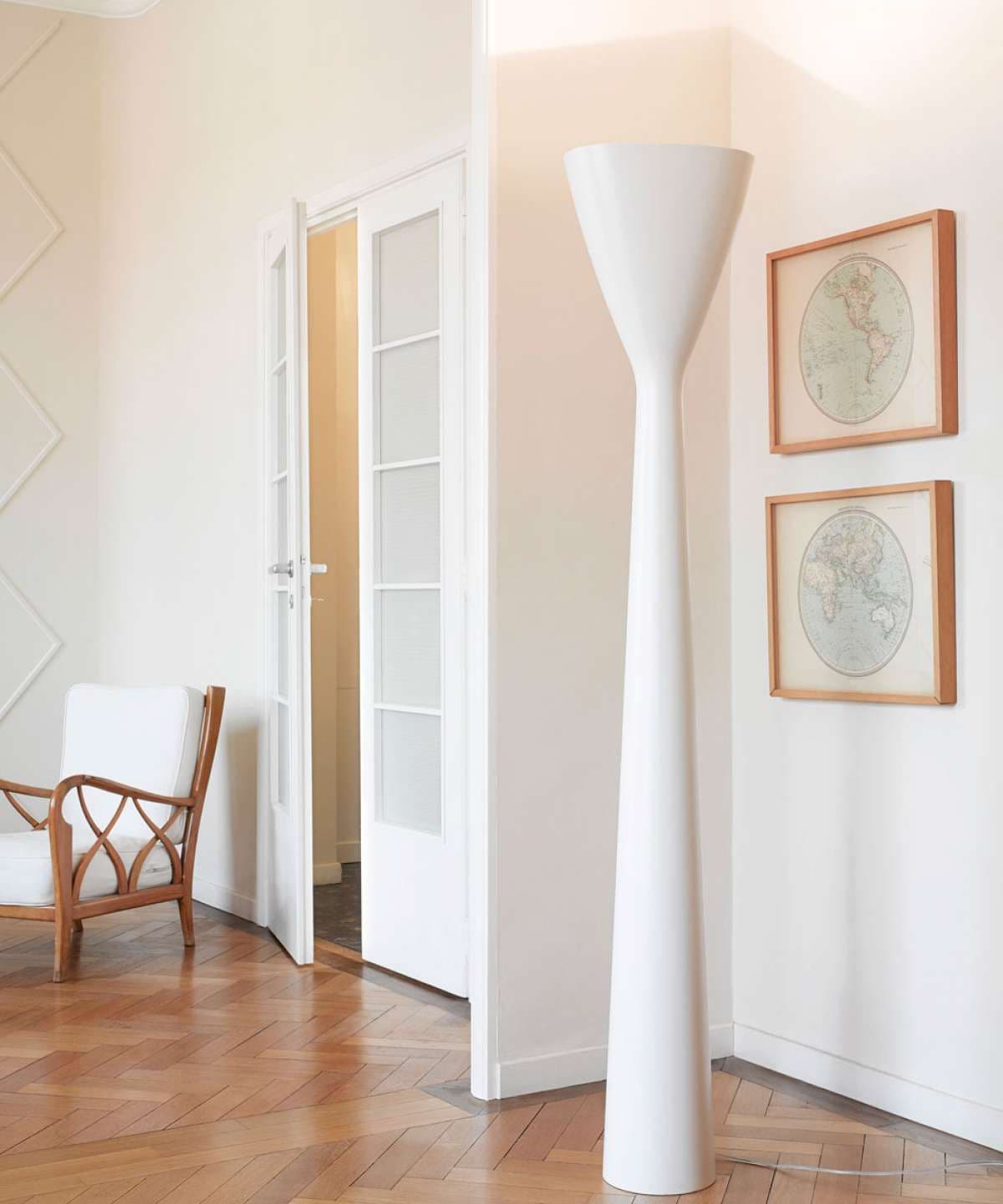 Lampada da terra Luceplan Carrara - 5