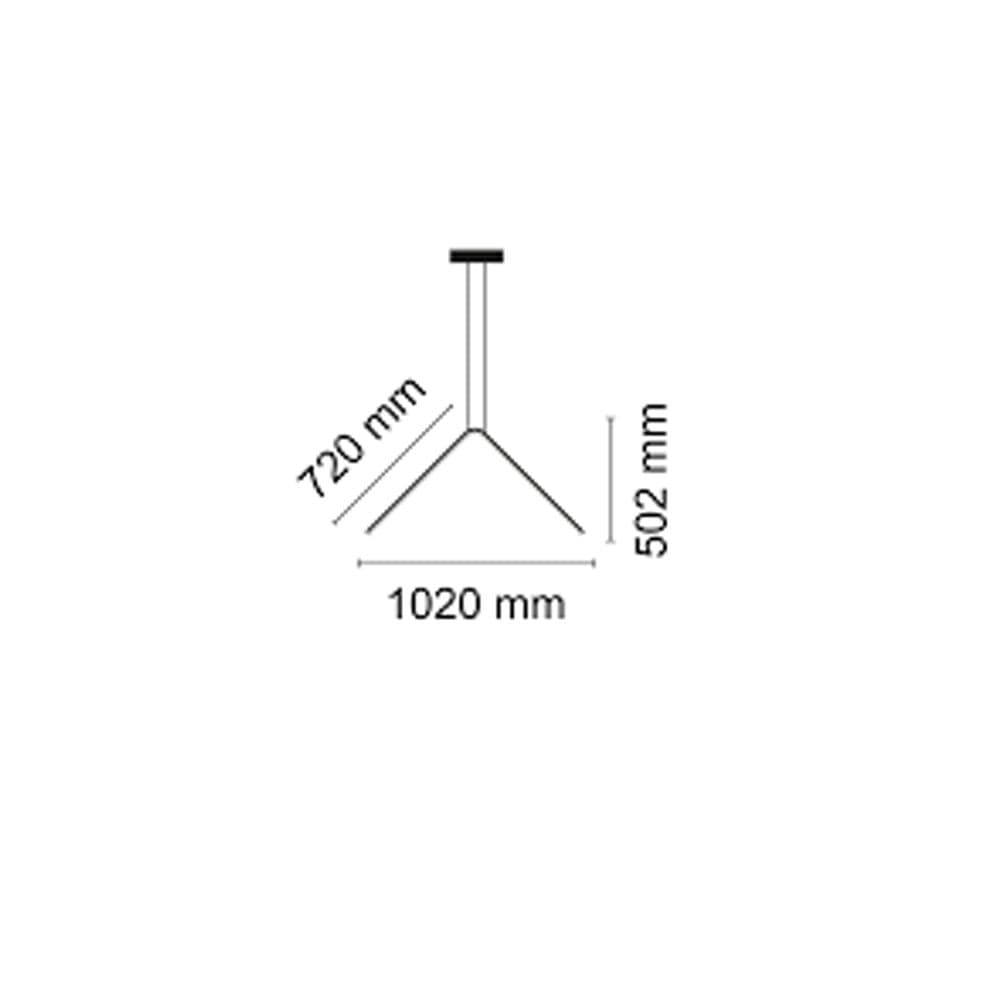 Lampada a sospensione LED Flos Arrangements Broken Line - 4