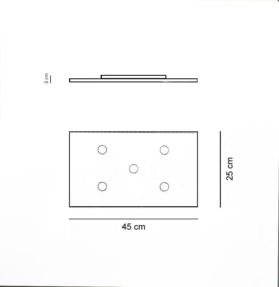 Lampada da soffitto Icone POP 5